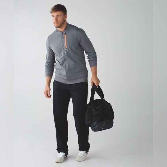 Lululemon Six Pack Jacket Heathered Gray Sz L - Picture 9 of 9